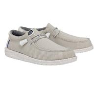 HEY DUDE 40403 100 WALLY SPORT MESH Zapatillas Slip-On Malla Blanca