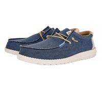 Hey Dude 40952/410 Wally Coastline Yute M Zapatos Hombre Cordones Tejido Marino