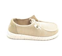 Hey Dude 41878 Zapatillas Casual Tinte Crema Tejido Cordones Suela Goma EU 36