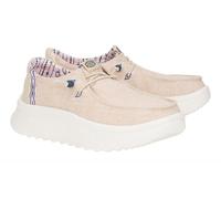 HEY DUDE 41946 265 Wendy Peak Chambray Woven Slip-On Mocasin Mujer