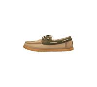 Hey Dude 45179-3BH Harbor Lo Craft Summer Slip-On para hombre, Gris oliva, multicolor, 29 EU
