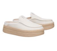 HEY DUDE 45228 0LA AUSTIN LIFT Espadrilles Tejidas Slip-On Mujer Egret