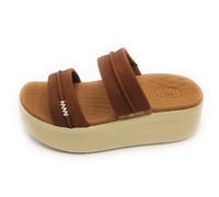 HEYDUDE Sandalias para mujer 45256 Austin Slide Classic de la talla 37 en color COGNAC