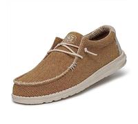 Hey Dude Blucher Wally Braided Ocre Talla 45 EU, Amarillo (40003)
