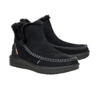 Hey Dude Botas Camden de ante para mujer, Negro , 39 EU