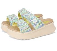 Hey Dude Delray Slide Surf Baja Sandalia Plataforma Mujer multicolor - sintético talla: 40