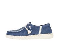 Hey Dude EYDUDE Wendy Funk Coastal Yute Navy Blazer, zapatos para mujer, mocasines sin cordones para mujer, Azul Marino, 43 EU