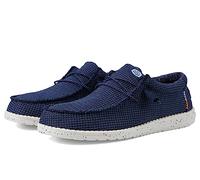 Hey Dude Malla Deportiva Wally, Mocasin Hombre, Azul Marino, 46 EU