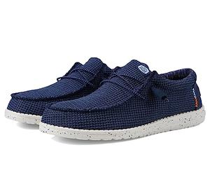 Hey Dude Malla Deportiva Wally, Mocasin Hombre, Azul Marino, 46 EU