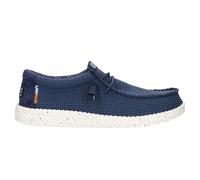 HEYDUDE Mocasines Wally Sport Hombre Malla Easy-On Marino 410