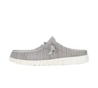 Hey Dude Mocasines Wally Slip Stretch Sox para hombre, Granito gris, 42 EU