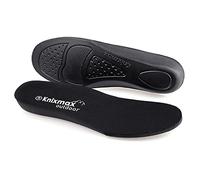 Hey Dude - Plantillas de repuesto para mujer, plantilla cómoda para fascitis plantar, suela para hombre, espuma viscoelástica para soporte de arco, Negro -, Men 9 US