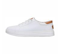 Hey Dude Poul Pro Classic Zapatillas De Hombre En Piel Ligeras Blancas