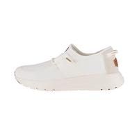 Hey Dude Sirocco Neutrals - Zapatos Estilo Mocasín para Hombre, White/White, 45