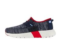 Hey Dude Sirocco Sport Mode - Zapatos para Hombre - Zapatillas con Sistema de Cordones Fácil, Navy/Grey, 43