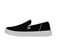Hey Dude Sunapee Sport Mesh para hombre, zapatos para hombre, tenis casuales para hombre, cómodos y ligeros, Negro -, 46 EU