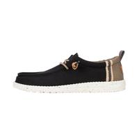 Hey Dude Wally Craft Linen, Mocasín Penny Hombre, Nogal Negro, 46 EU