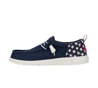 Hey Dude Wally Funk Americana casual para hombre, Azul Marino, 42 EU