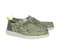 Hey Dude Wally Funk Desert Landscape - Tenis para hombre, Verde, 48 EU