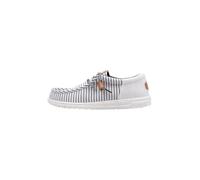 Hey Dude Mocasines Wally Funk Nu Prep para hombre, Azul princesa/ceniza de madera, 43 EU