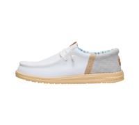 Hey Dude - Wally Funk Summer Stitch - Shoes - Hombre - Blanco - 42 EU -