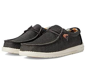 Hey Dude Wally Knit Shoes, Zapato Hombre, Gris Oscuro, 41 EU