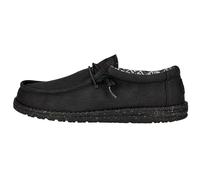 Hey Dude Wally Slub, Moc Toe Shoes Hombre, Negro, 42 EU