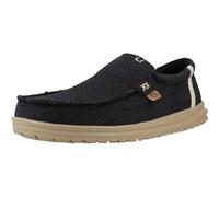 Hey Dude Wally Sox Stitch - Zapatos Estilo Mocasín para Hombre | Cordones elásticos, sistema fácil de poner, cuello de tobillo acolchado, plantilla de espuma extraíble, suela flexible