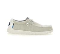 HEY DUDE 40403 100 WALLY SPORT MESH Zapatillas Slip-On Malla Blanca