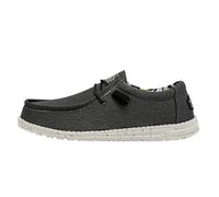 Hey Dude Wally Stretch Canvas Moc Toe Shoes, Negro, 37 EU