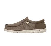 Hey Dude Wally Tri Moc Toe Shoes, Beige, 37 EU