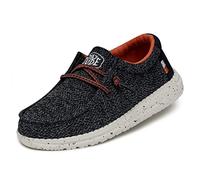 Hey Dude Wally Youth Sox Moccasin, Ocean Blue, 32 EU, Azul océano., 32 EU