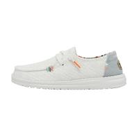 HEY DUDE Wendy Boho W 40054-1KF, Mocasines Mujer, Blanco, 39 EU