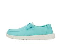 Hey Dude Wendy Canvas, Mocasin Mujer, Turquesa, 38 EU