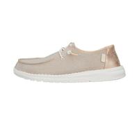 Hey Dude Wendy Metallic, Mocasin Mujer, Rose Gold, 42 EU