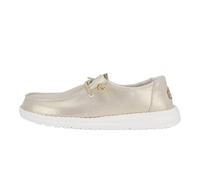 Hey Dude Wendy Metallic Shine, Mocasin Mujer, Dorado, 39 EU