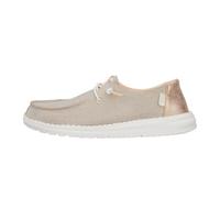 Hey Dude Wendy Metallic Sparkle - Zapatos Estilo Mocasín para Mujer