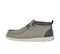 Hey Dude Wendy Mid para Hombre, Gris/Negro, 41 EU