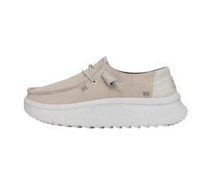 Hey Dude Wendy Peak Chambray Mocasin para Mujer, Crema, 37 EU