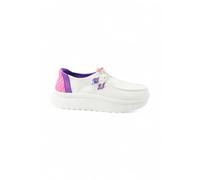 Hey Dude - Wendy Peak Chambray Woven - Shoes - Mujer - Blanco - 39 EU -