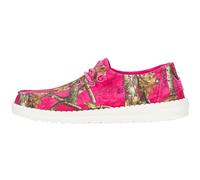 Hey Dude Wendy Realtree Edge | Zapatos para mujer | Mocasines sin cordones para mujer | Cómodo y ligero, Taffy Pink/Multi, 38 EU