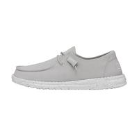 Hey Dude Wendy Slub Canvas Moc Toe Shoes, Gris Claro, 41 EU