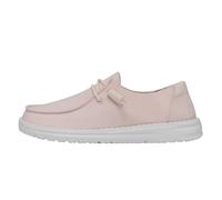 Hey Dude Wendy Slub Canvas Moc Toe Shoes, Rosa, 41 EU