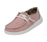Hey Dude Wendy Youth Boho, Moc Toe Shoes, Rosa, 34 EU