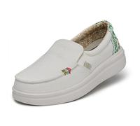 Hey Dude Zapatos de Mujer Misty Rise Loafer, Azul y Blanco, 42 EU