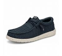 Hey Dude Zapatos Para Hombre Canvas Wally Stretch Azul HD41898 410