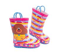 Hey Duggee Girls Wellies Botas de nieve Wellington Carry Handle para niños 22.5 EU