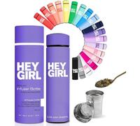 Hey Girl Tea Botella Infusor - Morado Profundo - Vive tus sueños