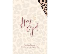 Hey God: Your Sacred Space to Write Love Letters from you to Him (Cheetah Print)