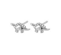 Hey Happiness Pendientes 'Dino Joy' plata One Size plata